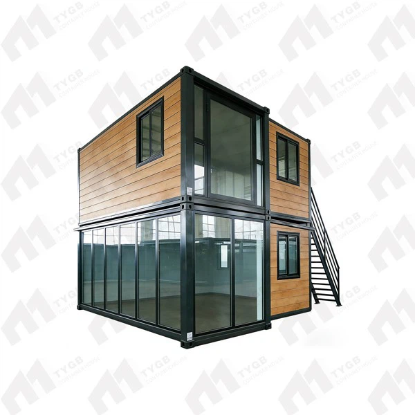 TYGB factory two-story expandable house production shot, galvanized steel frame assembly TYGB factory two-story expandable house production shot, galvanized steel frame assembly